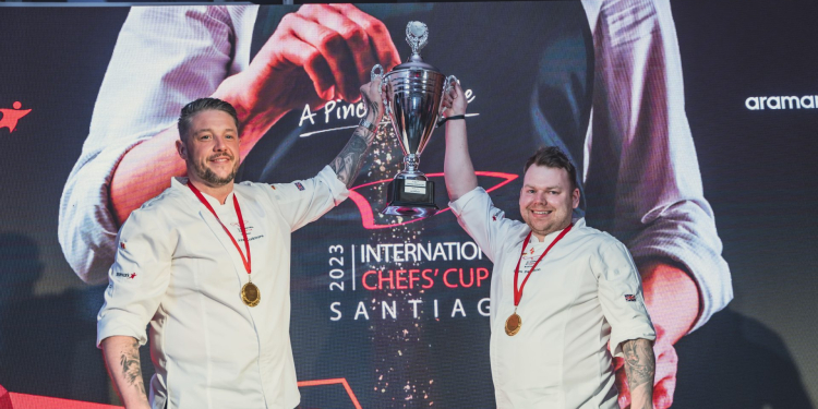 Reino Unido gana la Chefs’ Cup Internacional de Aramark  realizada en Santiago