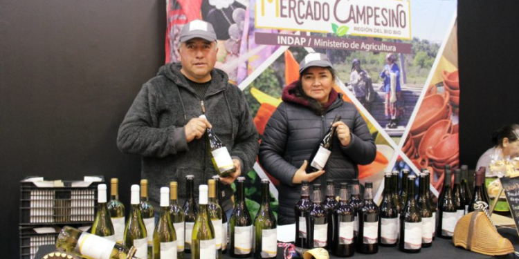 Debuta Mercado Campesino en el Mall del Centro de Concepción