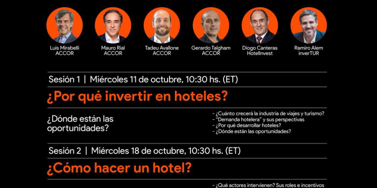 Seminario virtual “Hotelería para Inversores y Desarrolladores” reúne a líderes de Accor para explorar oportunidades en la industria hotelera