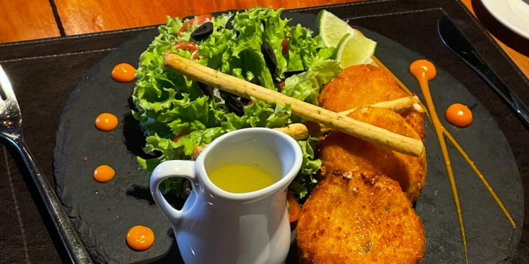 Croqueta caprina: receta de Fascino Restaurant de Ovalle