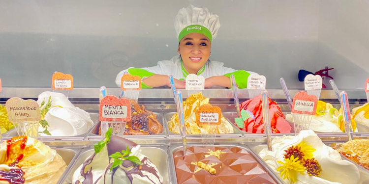 Daniela Durán, la heladera de los heladeros