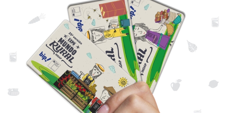 Metro de Santiago e INDAP lanzan tarjetas bip! para celebrar la ExpoMundoRural: sepa dónde comprarlas
