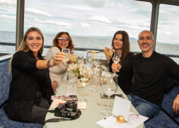 Hito gastronómico en la Patagonia: Así fue la primera cena por el Estrecho de Magallanes