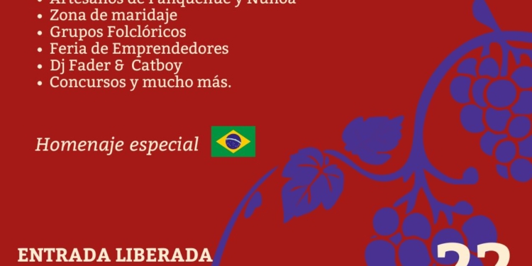 Del Valle de Aconcagua al corazón de Chile: llega la Fiesta del Carménère 2025 a Ñuñoa