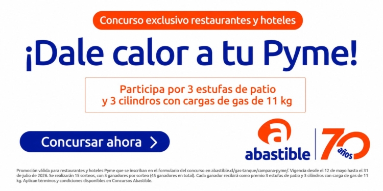 Abastible premiará a 15 restaurantes y hoteles para mantener sus espacios cálidos este invierno