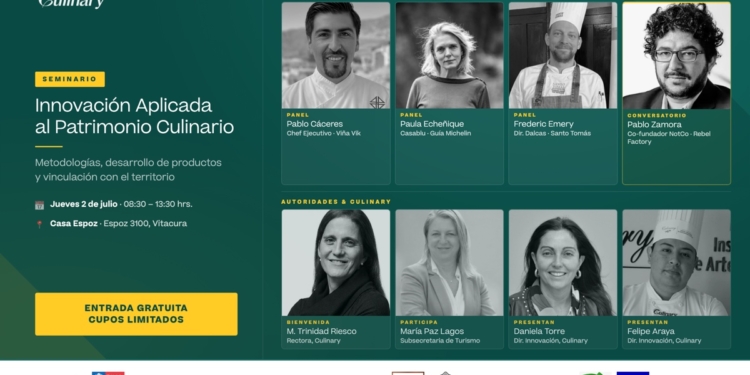 Culinary reunirá a líderes de la gastronomía para analizar los desafíos de la innovación y el patrimonio culinario